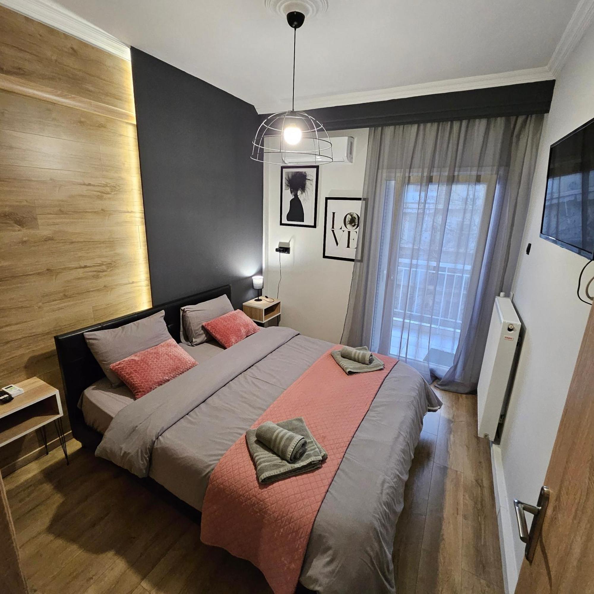 Central 3 Modern Apartment With Free Parking Serez Dış mekan fotoğraf