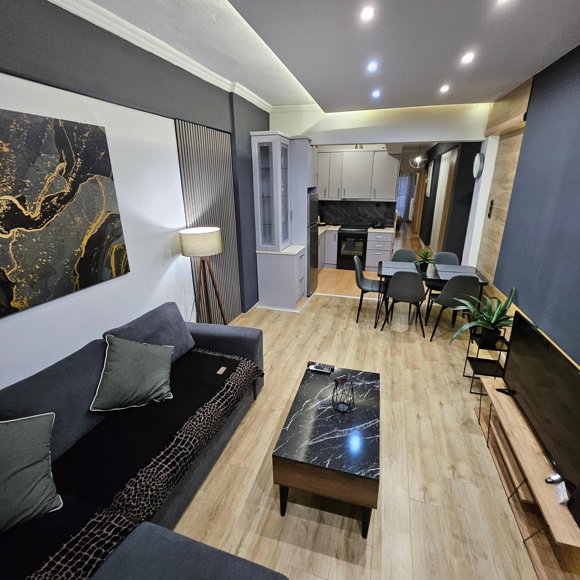Central 3 Modern Apartment With Free Parking Serez Dış mekan fotoğraf
